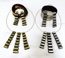 Load image into Gallery viewer, Necklace/Earrings Tiras Set
