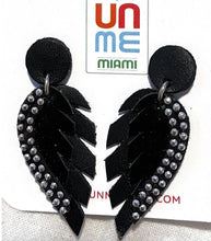 Load image into Gallery viewer, Leather Baby Wings Earrings
