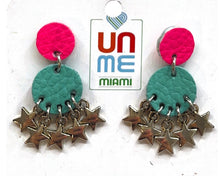 Load image into Gallery viewer, Leather Twinkle Earrings
