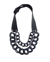 Load image into Gallery viewer, Necklace Leather Cadenas
